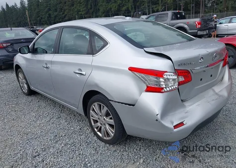 2015 Nissan Sentra Sl from USA, damaged, VIN 3N1AB7AP4FY380383